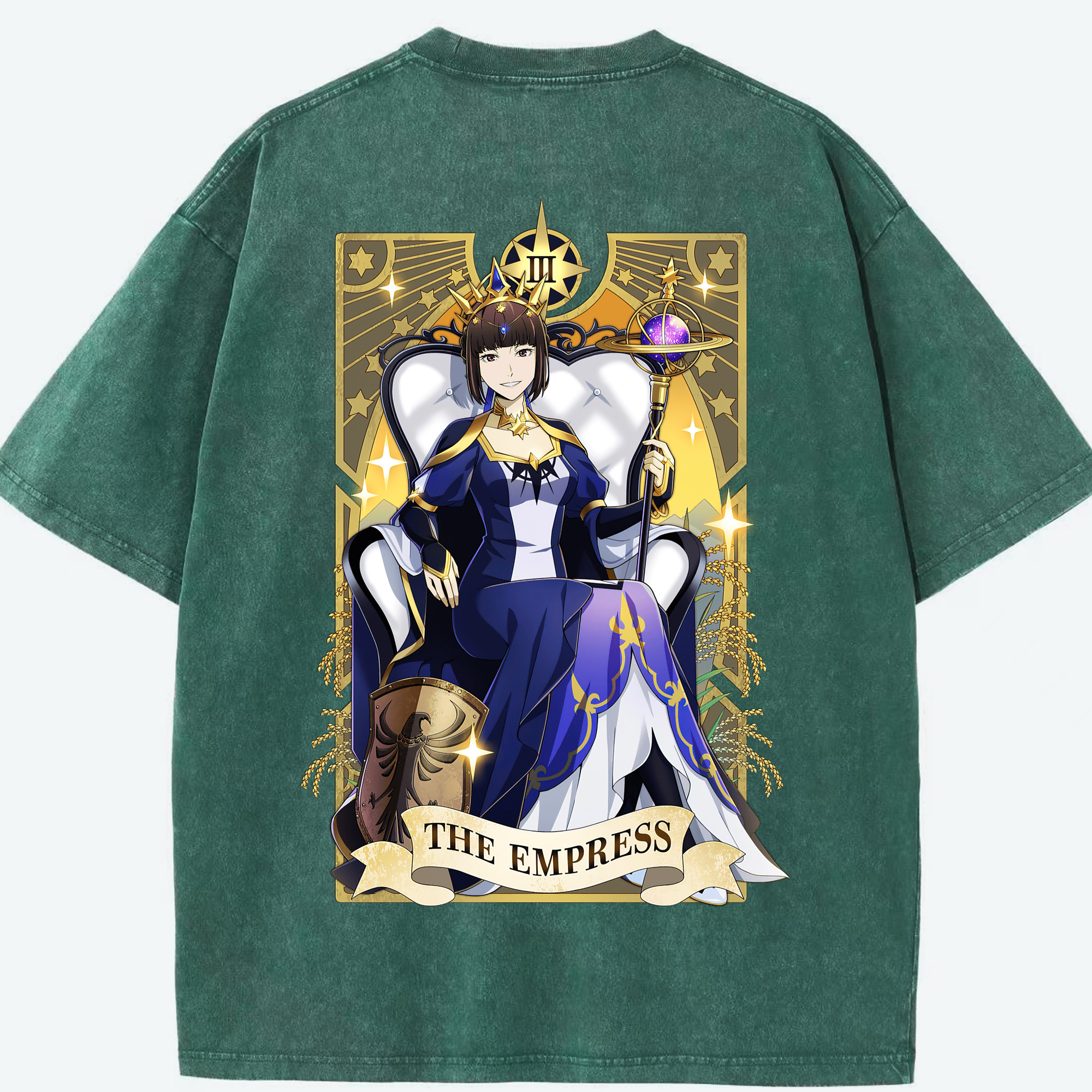 （画像用） 文豪ストレイドッグス Bungo Stray Dogs 綿100% ヴィンテージ風 半袖Tシャツ（背面プリント）